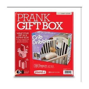 Prank Pack Funny Gag Joke Gift Box Crib Dribbler